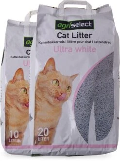 Agriselect Kattenbakvulling Ultra White 20L