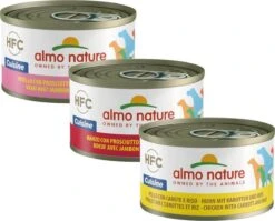 Almo Nature HFC Cuisine Natvoer Voor Honden – 24 X 95g – Kalfsvlees Met Ham – 24 X 95 Gram