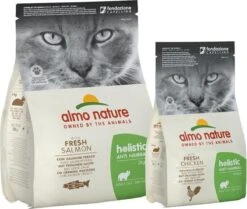 Almo Nature Holistic Droogvoer Met Anti-Haarbal Formule – Zalm 2kg