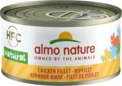 Almo Nature Natvoer Voor Katten – HFC Natural – 24 X 70g – Kipfilet – 24 X 70 Gram