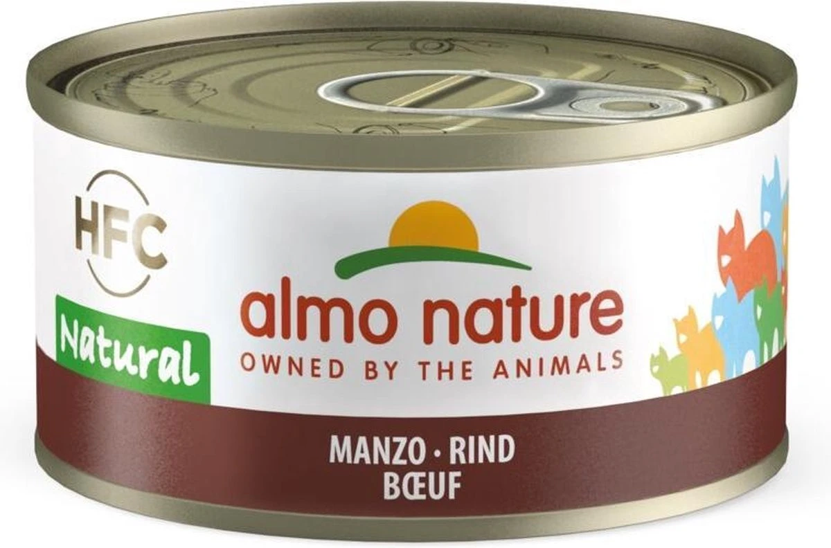 Almo Nature Natvoer Voor Katten – HFC Natural – 24 X 70g