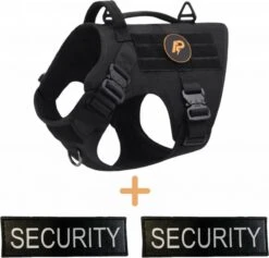 Always Prepared © Pro K9 Hondentuig – Anti Trek – Y Tuig – Middel En Grote Hond – Veiligheidstuig – Inclusief Security Patches