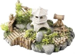 Aqua Della Aquarium Decoratie China Garden – 22,6 X 14,5 X 12,1cm