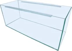 Aquarium Gelijmd Aquarium 100x40x40cm