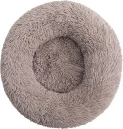 BEESSIES® Donut Hondenmand/kattenmand 70 Cm – Wasbare Hoes – Taupe – Hond Kussen Mand