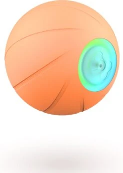 Cheerble Wicked Ball 2.0 – Slimme Interactieve Zelf Rollende Bal Voor Kleine Honden – 3 Speelmodi – Honden Speelgoed – Hondenspeeltjes – USB Oplaadbaar – Oranje
