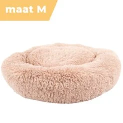 Coooper Donut Hondenmand – Fluffy Hondenmand – 60 Cm – M – Wasbaar – Pluche