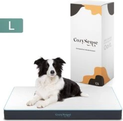 CozySense® – Orthopedisch Hondenkussen – Hondenkussen 90 X 55 – Ook Geschikt Als Benchkussen & Hondenbed – Hondenkussen Bank – Traagschuim – Waterdicht – Wasbare Hoes – Maat L