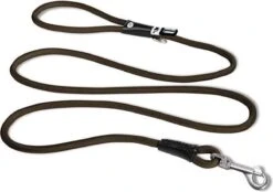 Curli Hondenlijn Stretch Comfort Leash 1×180 Cm Nylon Bruin
