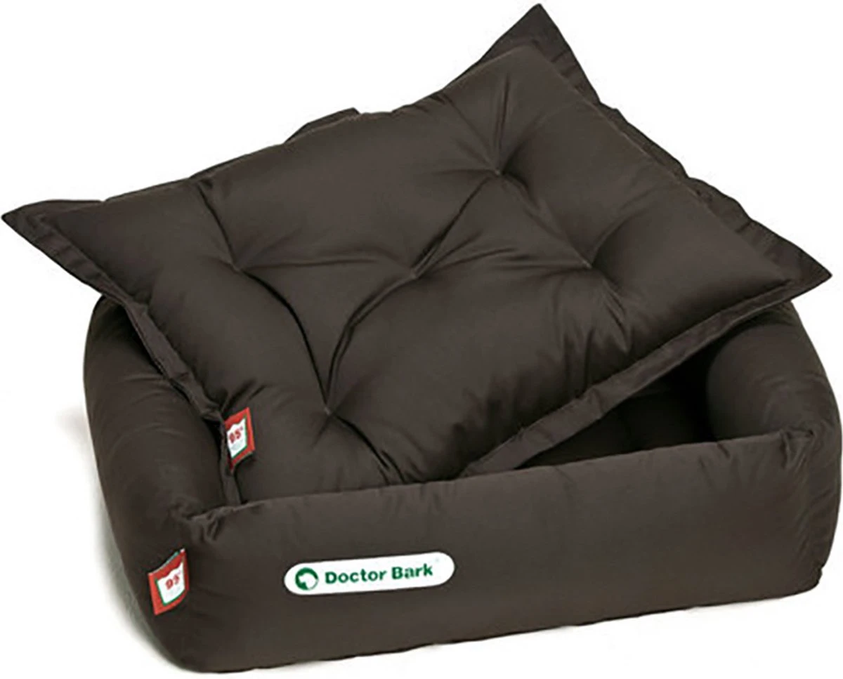 Doctor Bark Orthopedische Hondenmand Bruin – Small