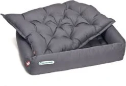 Doctor Bark Orthopedische Hondenmand Grijs – Small