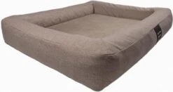 DoggyBed – Orthopedische Hondenmand – Soft Style – 120x80x20cm – Bruin