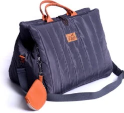 Dogs&Co Luxe Multifunctionele Honden Draagtas Voor Honden Tot 8KG – Antraciet – Autostoel Voor De Hond