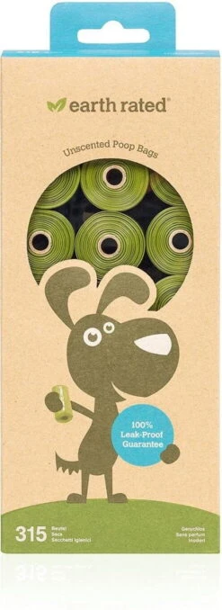 Earth Rated Poepzakjes Groen – – 22.8×33 Cm