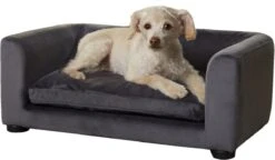 Enchanted Pet Enchanted Hondenmand / Sofa Cookie Donkergrijs 67,5X40,5X25,5 CM