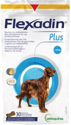 Flexadin Gewricht Supplement Flexadin Plus Maxi > 10 Kg – 90 Brokjes