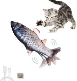 Flightmode – Kattenspeelgoed, Elektrisch Speelgoed, Zwemvis, Kattenspeelgoed, Elektrisch Speelgoed Voor Katten, Binnen En Volwassenen, Interactief Kattenspeelgoed, Interactief Kattenspeelgoed Voor Katten