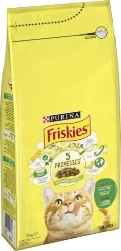 Friskies Katten Droogvoer – Konijn Kip & Groenten – 2000g