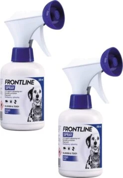 Frontline Spray Hond/Kat – Anti Vlooien En Tekenmiddel – 2 X 250 Ml