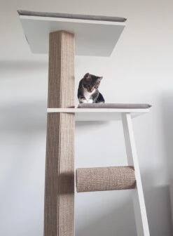 Furrniture Krabpaal SKY Met Trap – Champagne