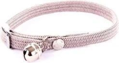 MARTIN SELLIER Halsband Kat Elastisch Nylon Grijs (30X1 CM)