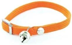 MARTIN SELLIER Halsband Kat Elastisch Nylon Oranje (30X1 CM)