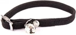MARTIN SELLIER Halsband Kat Elastisch Nylon Zwart (30X1 CM)