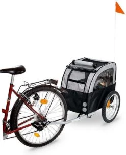 Hondenfietskar Met Aluminium Wielen En Een Met Teflon® Gecoate Hoes – L: 109 Cm B: 59 Cm H: 73 Cm
