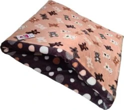 Hondenslaapzak-hondenmand-extra Zacht-Slaapzak-Zalmroze- Maat XL 120-70cm