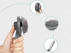 Hoogwaardige T9 Dierenborstel – Pet Needle Comb – Hondenborstel – Kattenborstel – Ergonomisch Ontwerp – Diervriendelijk – Dierenverzorging – Kam – Borstel – DIERENDAG