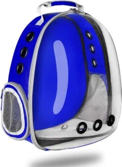 Huisdier Rugtas – Backpack Pet – Kattenrugzak – Draagtas – Reismand – Vervoersbox(BLAUW)
