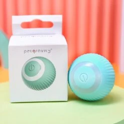 Interactive Bal Voor Katten – Zelf Rollende Bal Voor Katten – Elektrisch Kattenspeeltje – Usb Oplaadbaar – Zelf Rollend Interactief Kattenspeeltje – Huisdieren Speeltjes – Cadeau Dierenliefhebbers