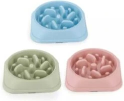 Jawes- Anti Schrok Voerbak- Groen- Hondenbak- Hondenvoerbak- Antischrok- Honden Voeding- Honden- Dieren Eetbak- Slowfeeder- Slow Feeder- Voederbak