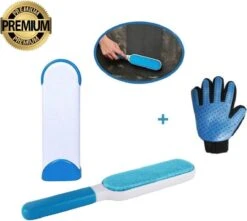Kledingborstel Voor Katten En Honden Haren – Kleding Pluizenborstel Dierenhaar Verwijderaar – Kattenharen Hondenharen Verwijderen – Huisdierhaar Kledingontpluizer – Meubel Pluizen Borstel Roller – Kledingroller Dierenharen