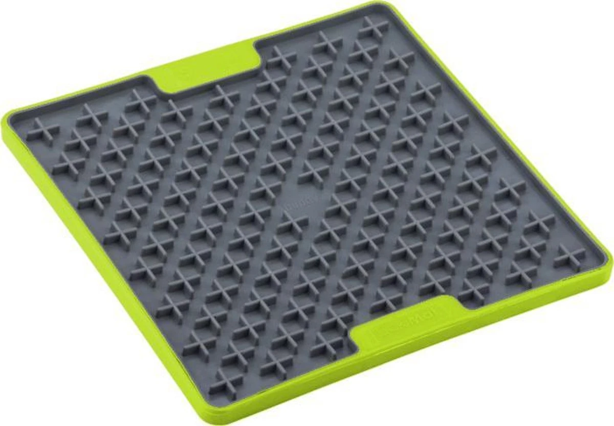 Lickimat Buddy Tuff – Voermat Voor Natvoer En Brokjes – Slow Feeder