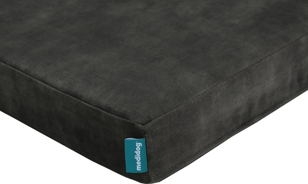 MediDog Orthopedisch Hondenkussen Velvet – Hunter 140x100x10