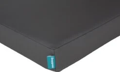 MediDog Orthopedisch Hondenkussen Lederlook – Grijs 140x100x10