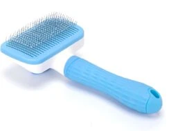 Nobleza Slickerborstel – Hondenborstel – Kattenborstel – Self Cleaning Borstel – Rechthoek