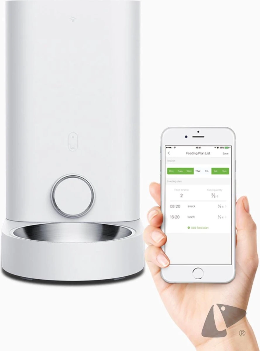 PETKIT® Element Pro – Voerautomaat – Automatische Voerbak Kat – Vershoudend – Met App