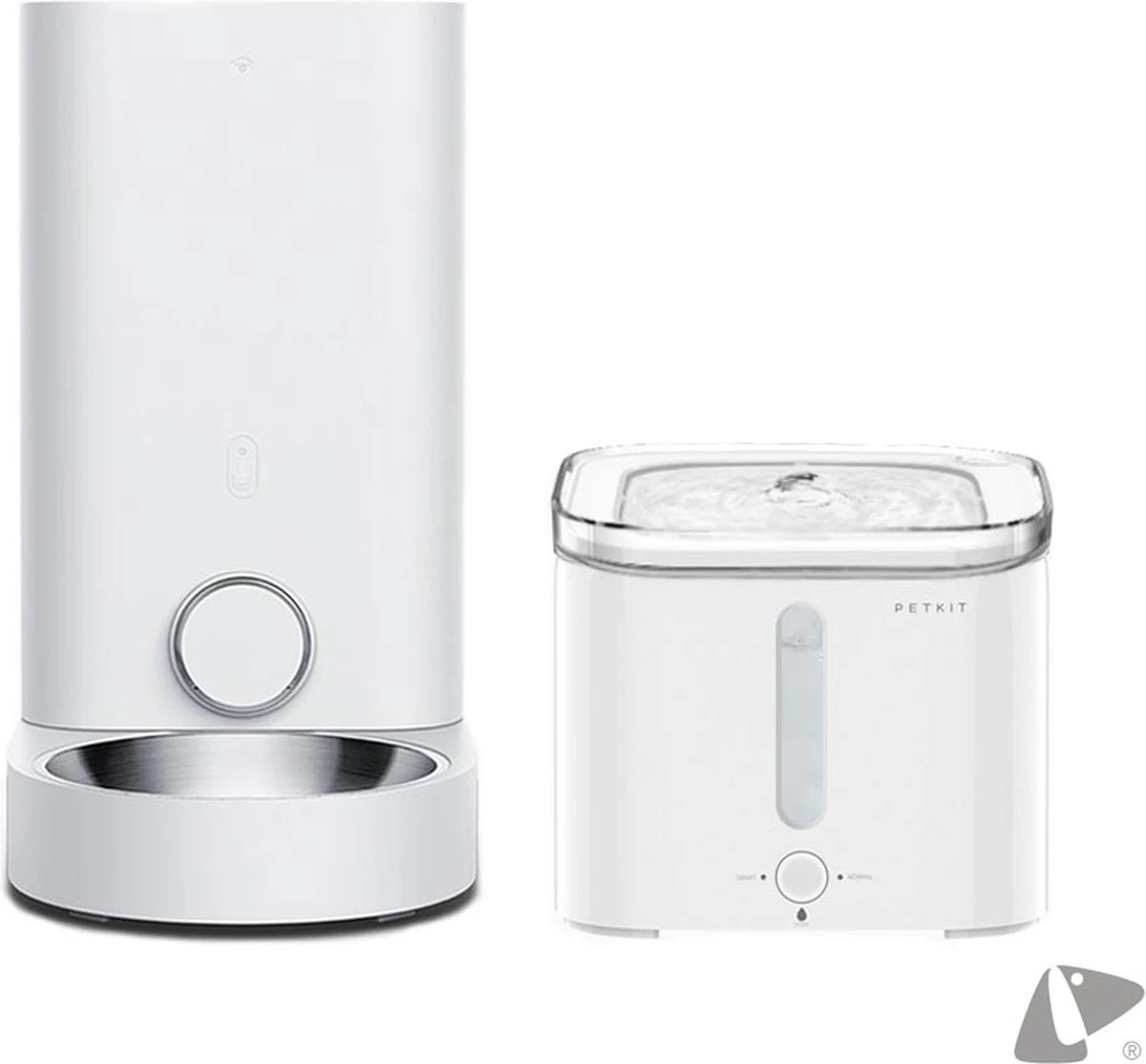 PETKIT® Eversweet 2S + Element Pro – Drinkfontein Kat – Automatische Voerbak Kat – Met App