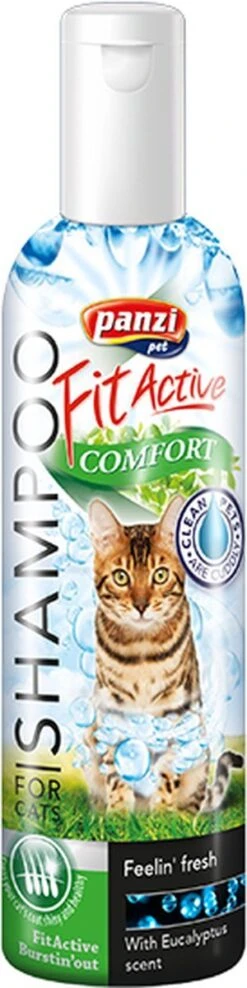 Panzi-Pet – Kattenshampoo – Comfort Shampoo – Met Eucalyptus – 200ml
