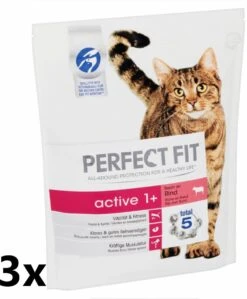 Perfect Fit -Droogvoer – Active Rund – 3×1,4kg