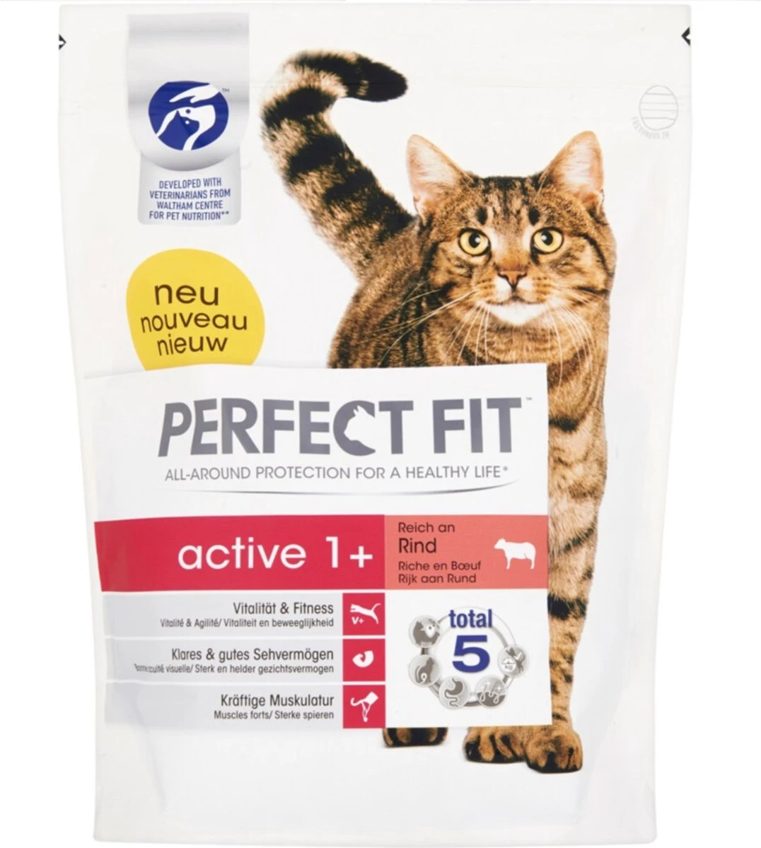 Perfect Fit – Droogvoer – Active Rund – 750g