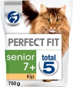 Perfect Fit Senior 7+ Katten Droogvoer – Kip – 4 X 750 Gr