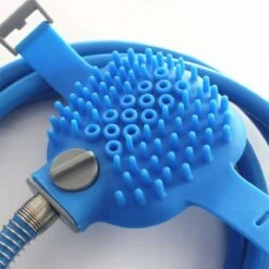 Pet Bathing Tool Indoor & Outdoor| Hondendouche | Hondenbad | Hondenborstel | Hondenkam | Hondenwassen | Hondenzwembad | Honden | Tuinslang – Blauw