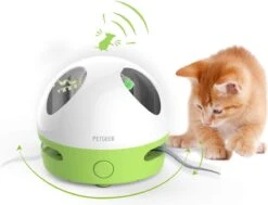 Petgeek Hiding Mouse – Automatisch Kattenspeeltje – Speelgoed Voor Katten – Muis – Kattenspeeltjes Intelligentie – Kattenspeeltjes