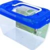 Plastic Aquarium Met Blauwe Deksel – 3,8 Liter