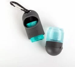 KONG Poepzakhouder Met Anti-bacteriële Handgel – Met Biologisch Afbreekbare Bijgevoegde Poepzakjes – HandiPod Clean Dispenser – Clean Mini