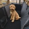 Premium Hondendeken Auto Achterbank Kijkvenster – Incl 2 Hondenriemen En E-Book – Autodeken Hond – Autobench Voor Hond – Zwart