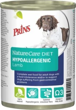 Prins NatureCare Dieet Hypoallergenic Lam Hond Natvoer 400 Gr